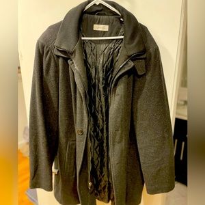 Calvin Klein Pea Coat (xxl)